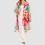 Kimono Estampado Floral Amapola Sei
