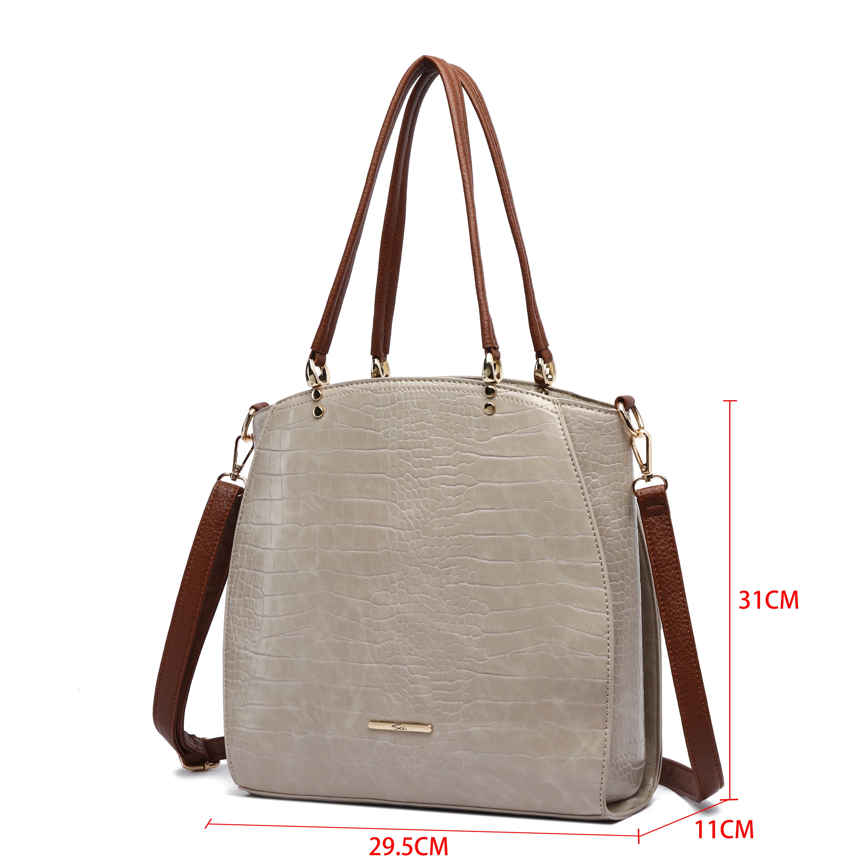 Cartera Sei Carolina Beige