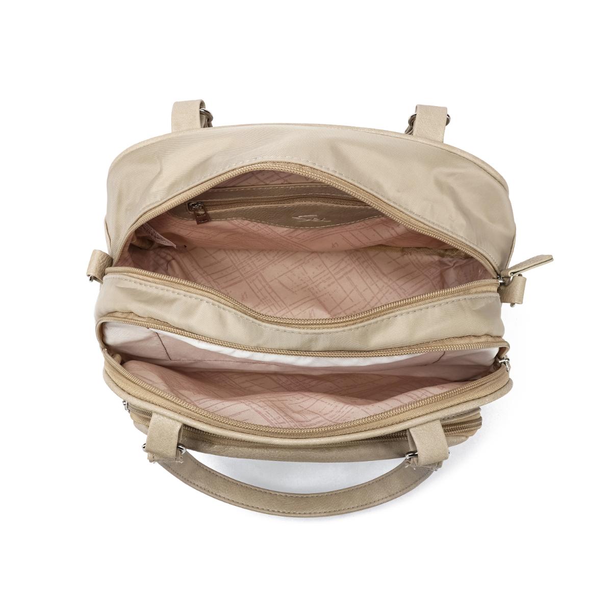 Cartera Sei Liza Beige