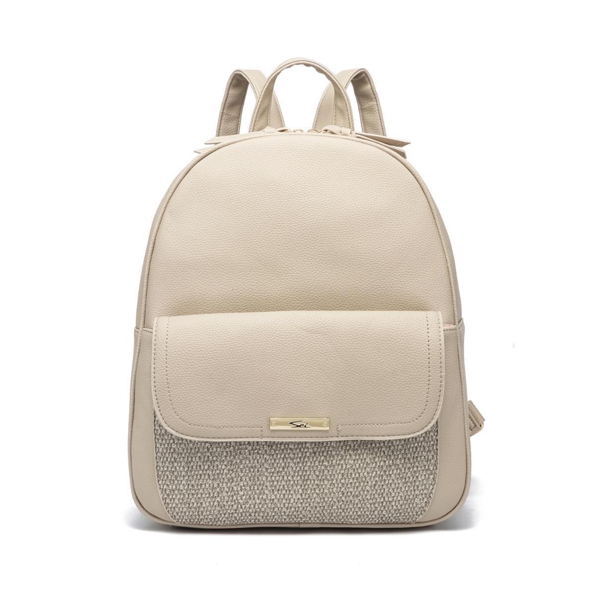 Mochila Sei Naomi Beige