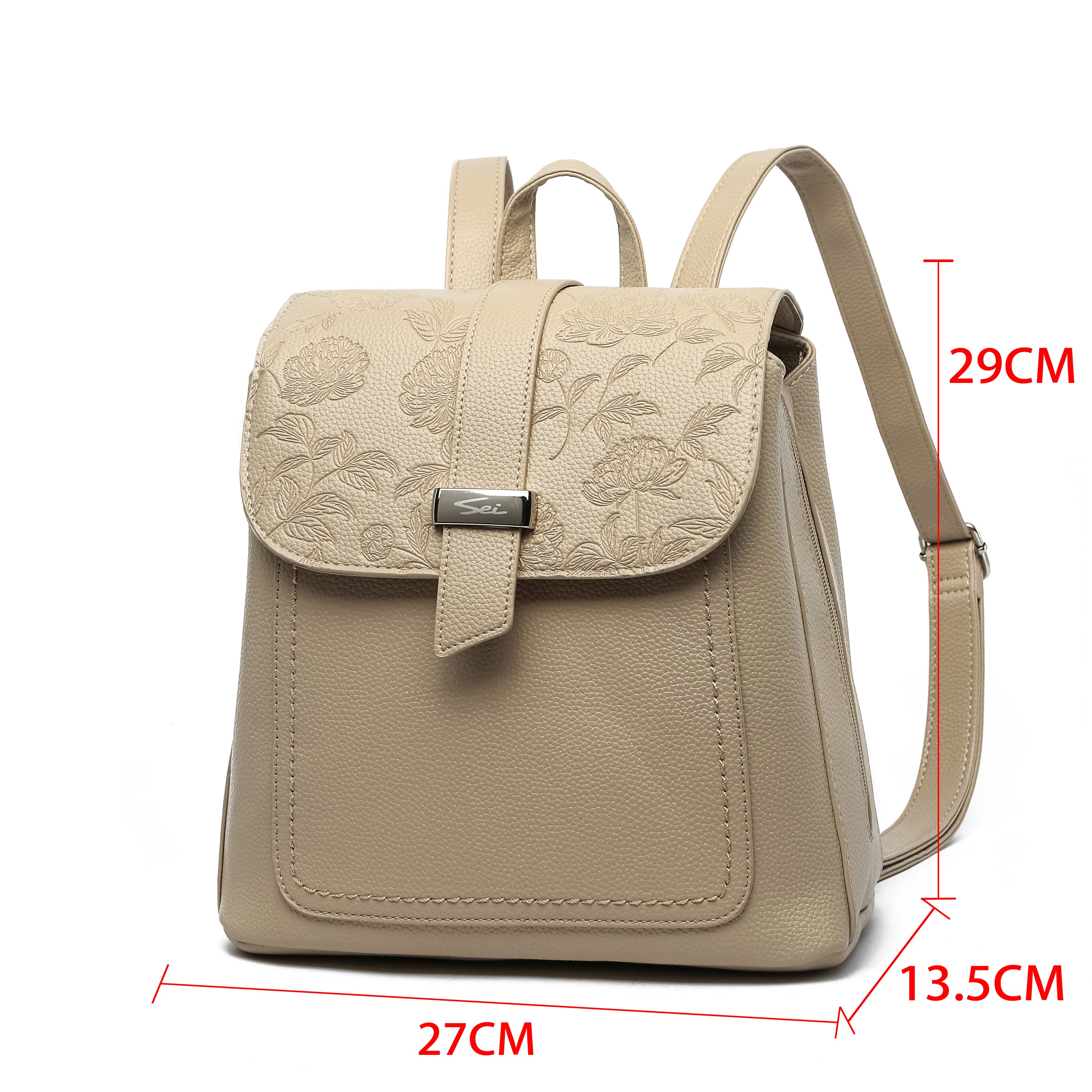 Mochila Sei Amanda Beige