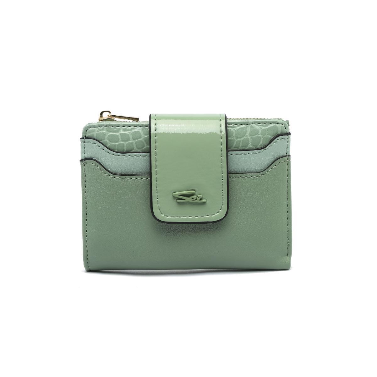 Billetera Sei 36143 Verde