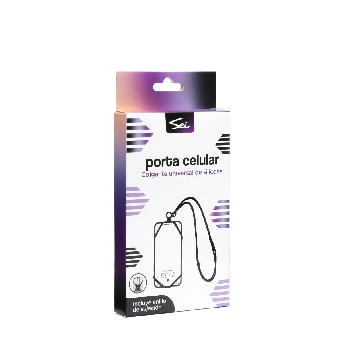 Porta Celular Sei 32778 Negro