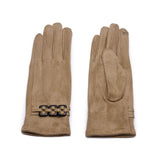 Guantes Sei Cafe Gamuza